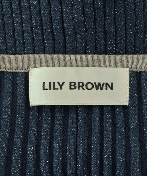 LILY BROWN（リリーブラウン）ワンピース 紺 サイズ:F レディース/2200675627016