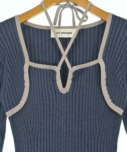 LILY BROWN（リリーブラウン）ワンピース 紺 サイズ:F レディース/2200675627016
