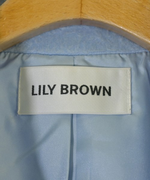 LILY BROWN（リリーブラウン）ピーコート 青 サイズ:F レディース/2200679400011