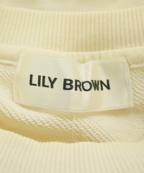 LILY BROWN（リリーブラウン）スウェット 白 サイズ:ONE レディース/2200679568049