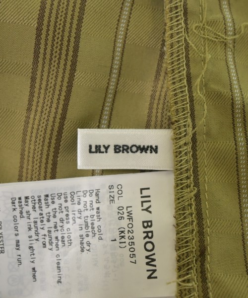 LILY BROWN（リリーブラウン）ワンピース 緑 サイズ:1(M位) レディース/2200681633025