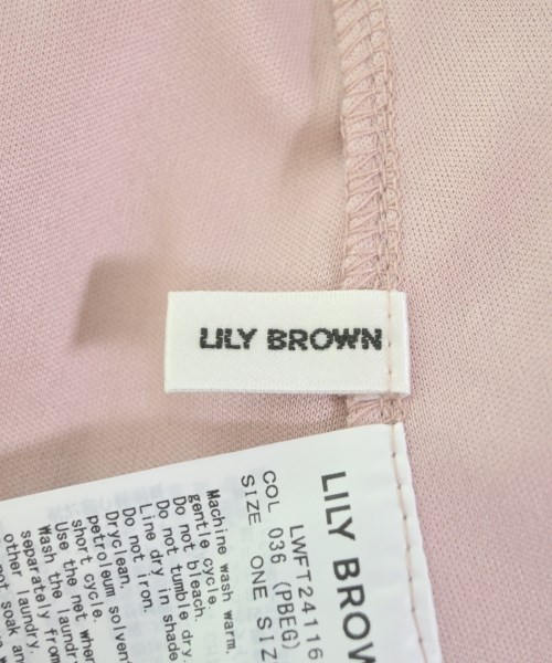 LILY BROWN（リリーブラウン）カジュアルシャツ ピンク サイズ:F レディース/2200681802025