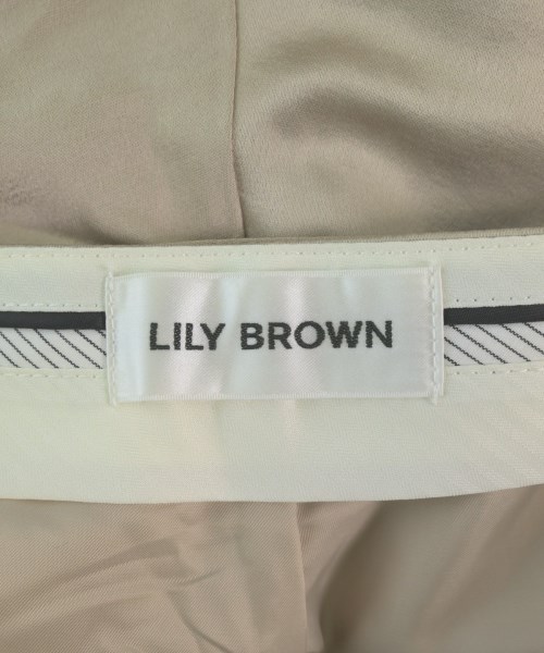 LILY BROWN（リリーブラウン）スウェットパンツ ベージュ サイズ:0(S位) レディース/2200691513041
