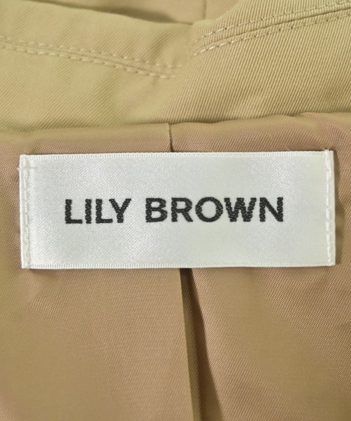 LILY BROWN（リリーブラウン）テーラードジャケット ベージュ サイズ:F レディース/2200690229028