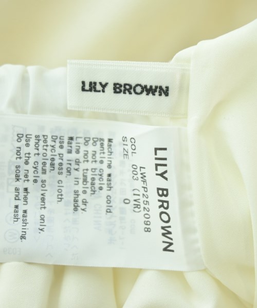 LILY BROWN（リリーブラウン）その他 白 サイズ:0(S位) レディース/2200693629016