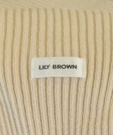 LILY BROWN（リリーブラウン）ニット・セーター ベージュ サイズ:F レディース/2200693629047