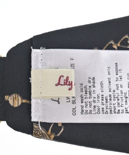 LILY BROWN（リリーブラウン）小物類（その他） 黒 サイズ:- レディース/2200693629115