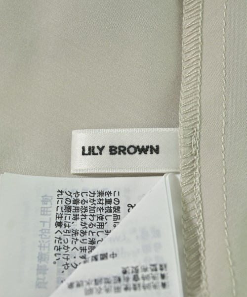 LILY BROWN（リリーブラウン）ワンピース ベージュ サイズ:1(M位) レディース/2200698657045