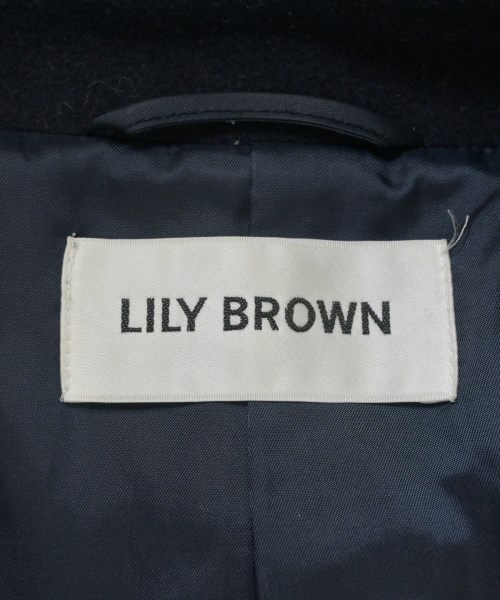 LILY BROWN（リリーブラウン）チェスターコート 紺 サイズ:0(S位) レディース/2200698298040