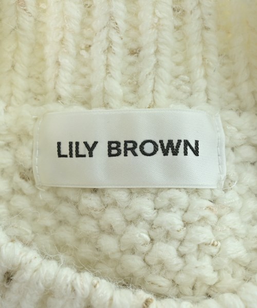 LILY BROWN（リリーブラウン）ニット・セーター 白 サイズ:F レディース/2200694602025