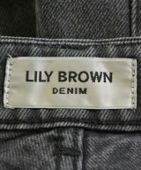LILY BROWN（リリーブラウン）デニムパンツ 黒 サイズ:0(S位) レディース/2200697549099