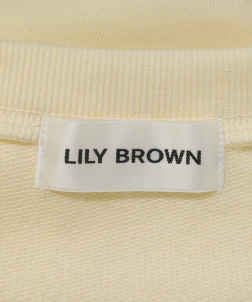 LILY BROWN（リリーブラウン）スウェット 黄 サイズ:F レディース/2200698379022