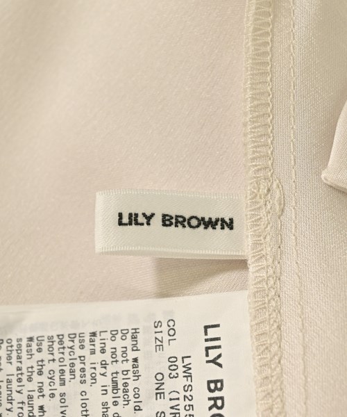 LILY BROWN（リリーブラウン）ミニスカート 白 サイズ:F レディース/2200698892033