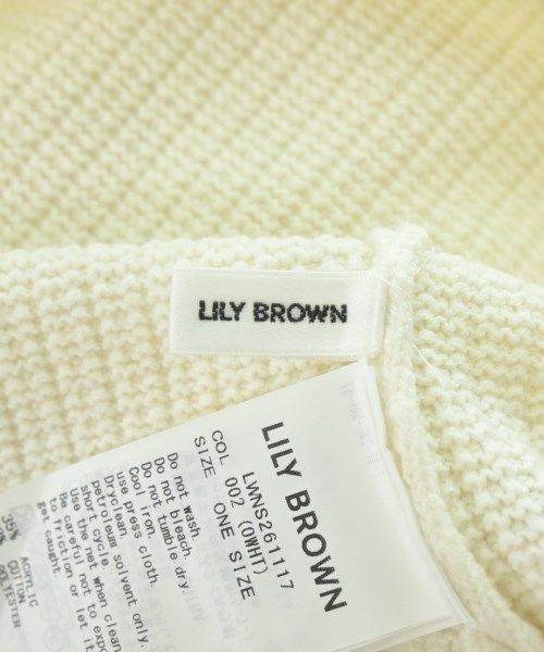 LILY BROWN（リリーブラウン）ミニスカート 白 サイズ:F レディース/2200700896059