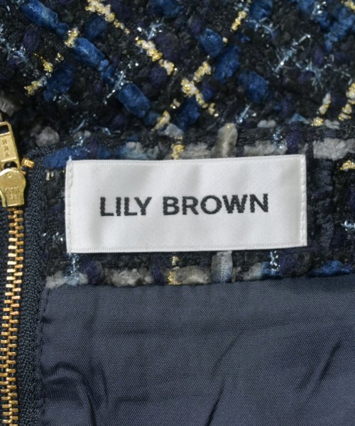 LILY BROWN（リリーブラウン）ミニスカート 紺 サイズ:1(M位) レディース/2200699556033