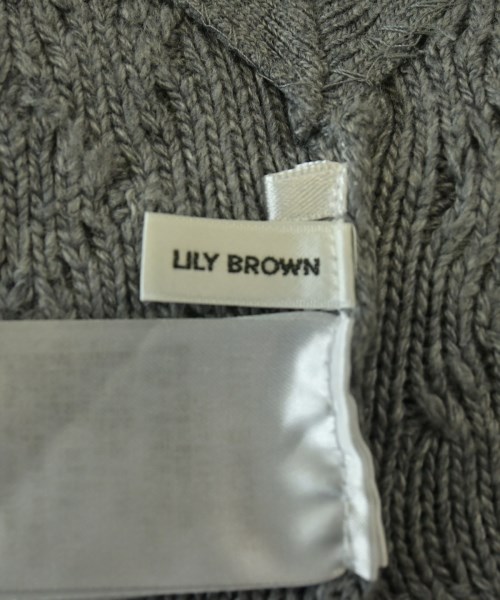 LILY BROWN（リリーブラウン）ベスト グレー サイズ:F レディース/2200699556057