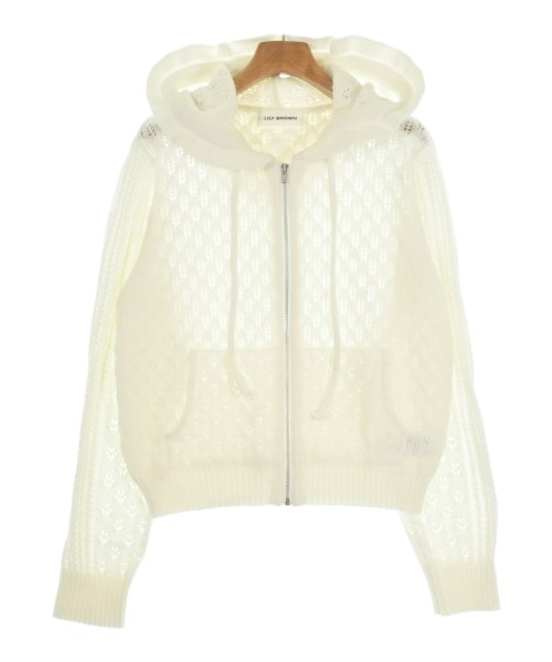 LILY BROWN(リリーブラウン)カーディガン 白 サイズ:F/2200648685067
