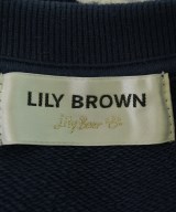 LILY BROWN（リリーブラウン）スウェット 紺 サイズ:1(M位) レディース/2200648685074