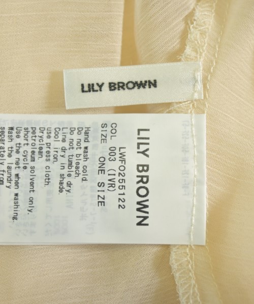 LILY BROWN（リリーブラウン）その他 ベージュ サイズ:F レディース/2200648685081