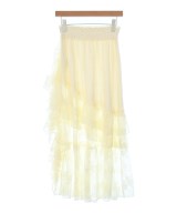 LILY BROWN（リリーブラウン）ロング・マキシ丈スカート 白 サイズ:0(S位) レディース/2200648685142