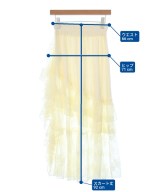 LILY BROWN（リリーブラウン）ロング・マキシ丈スカート 白 サイズ:0(S位) レディース/2200648685142