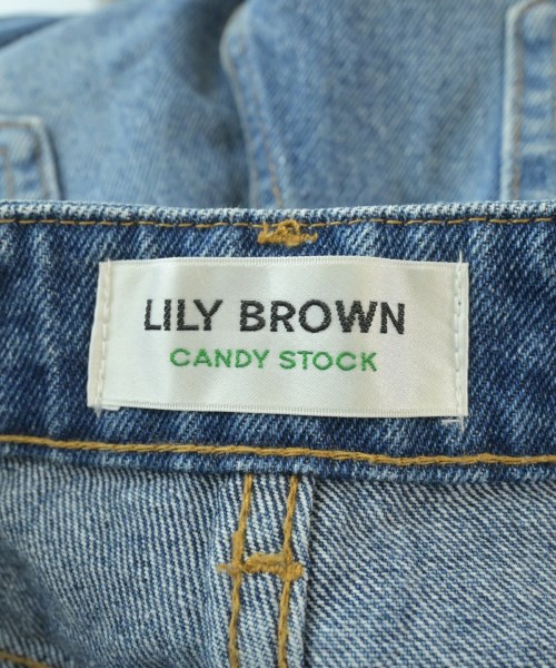 LILY BROWN（リリーブラウン）デニムパンツ 青 サイズ:1(M位) レディース/2200646928395