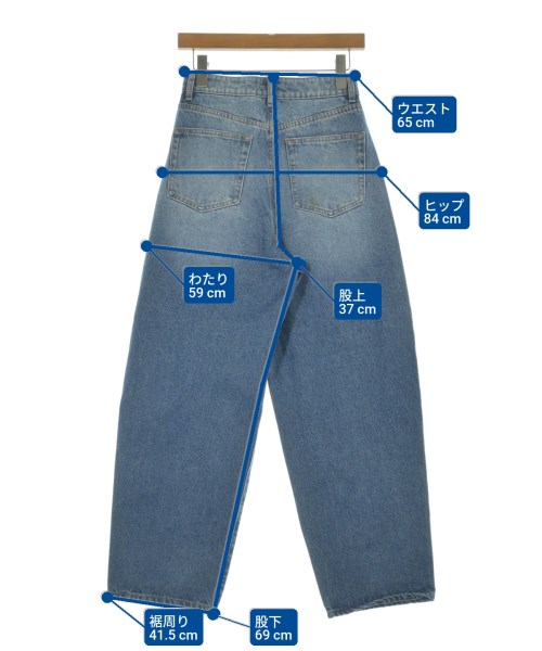 LILY BROWN（リリーブラウン）デニムパンツ 青 サイズ:1(M位) レディース/2200646928395