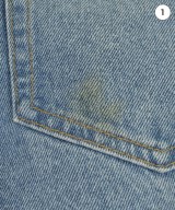 LILY BROWN（リリーブラウン）デニムパンツ 青 サイズ:1(M位) レディース/2200646928395