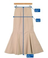 LILY BROWN（リリーブラウン）ロング・マキシ丈スカート ベージュ サイズ:0(S位) レディース/2200646336053