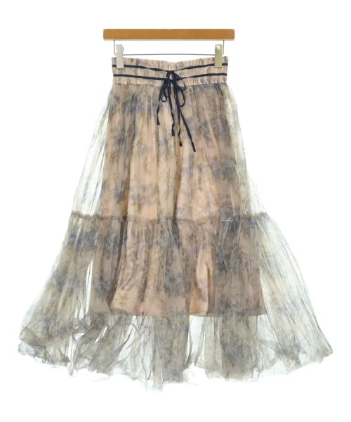 LILY BROWN（リリーブラウン）ロング・マキシ丈スカート ベージュ サイズ:0(S位) レディース/2200645169072