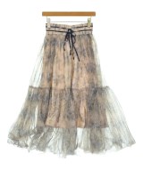 LILY BROWN（リリーブラウン）ロング・マキシ丈スカート ベージュ サイズ:0(S位) レディース/2200645169072