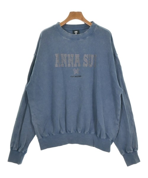 LILY BROWN(リリーブラウン)スウェット 紺 サイズ:F/2200654887073