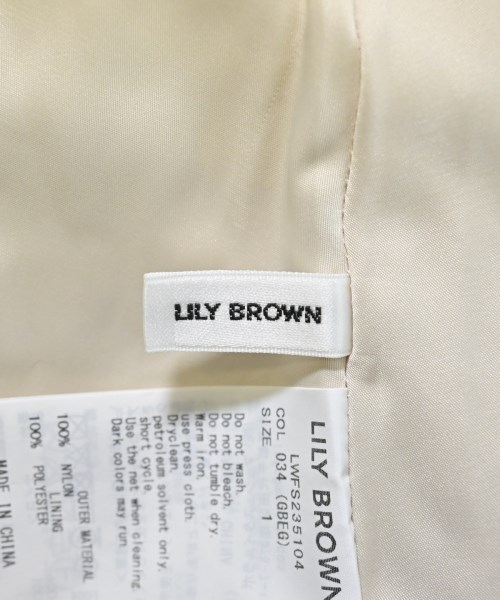 LILY BROWN（リリーブラウン）ロング・マキシ丈スカート ベージュ サイズ:1(M位) レディース/2200660443041