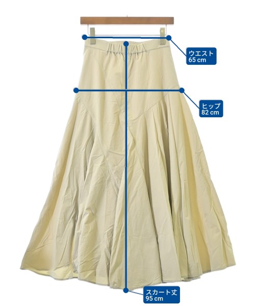 LILY BROWN（リリーブラウン）ロング・マキシ丈スカート ベージュ サイズ:1(M位) レディース/2200660443041