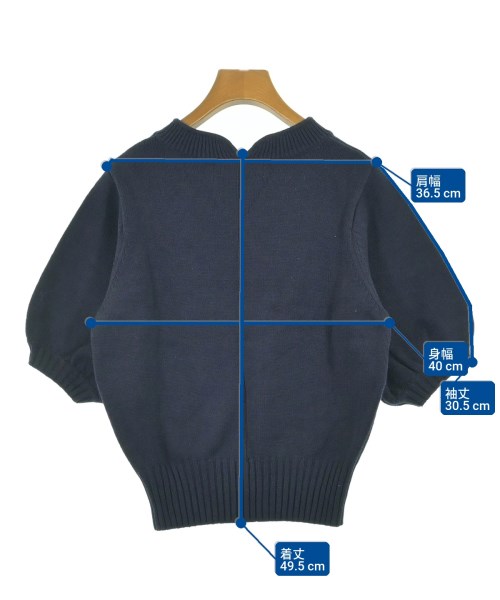 LILY BROWN（リリーブラウン）ニット・セーター 紺 サイズ:F レディース/2200657533038