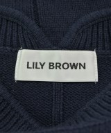 LILY BROWN（リリーブラウン）ニット・セーター 紺 サイズ:F レディース/2200657533038