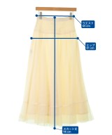 LILY BROWN（リリーブラウン）ロング・マキシ丈スカート 白 サイズ:1(M位) レディース/2200659232021