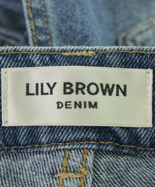 LILY BROWN（リリーブラウン）デニムパンツ 紺 サイズ:1(M位) レディース/2200711252554