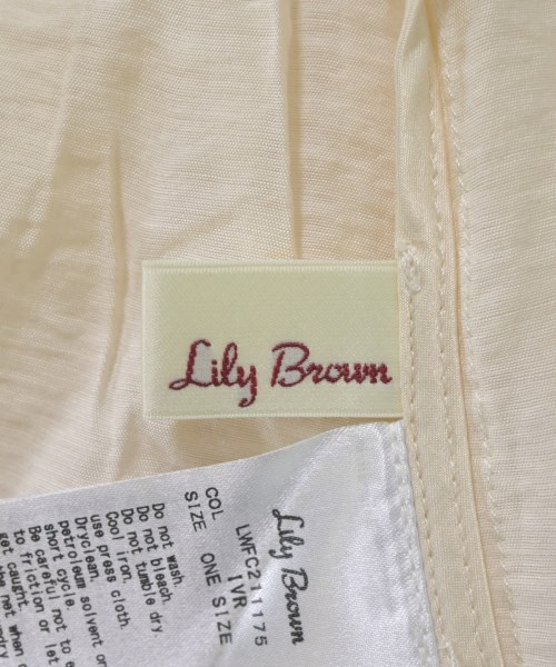 LILY BROWN（リリーブラウン）その他 白 サイズ:F レディース/2200711859081