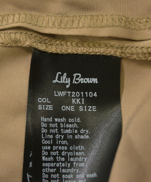 LILY BROWN（リリーブラウン）ブラウス ベージュ サイズ:F レディース/2200709261025