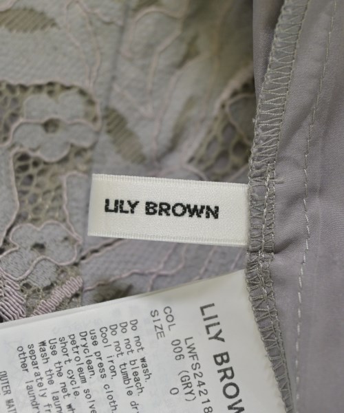 LILY BROWN（リリーブラウン）ロング・マキシ丈スカート グレー サイズ:0(S位) レディース/2200710456052