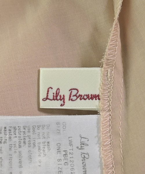 LILY BROWN（リリーブラウン）ブラウス ベージュ サイズ:ONE レディース/2200707224046