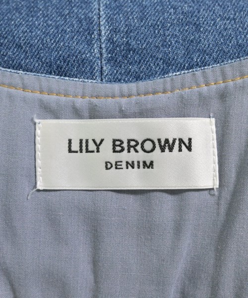 LILY BROWN（リリーブラウン）シャツワンピース 青 サイズ:1(M位) レディース/2200708164068