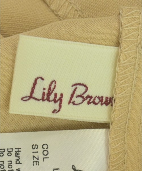 LILY BROWN（リリーブラウン）ブラウス ベージュ サイズ:F レディース/2200709108108