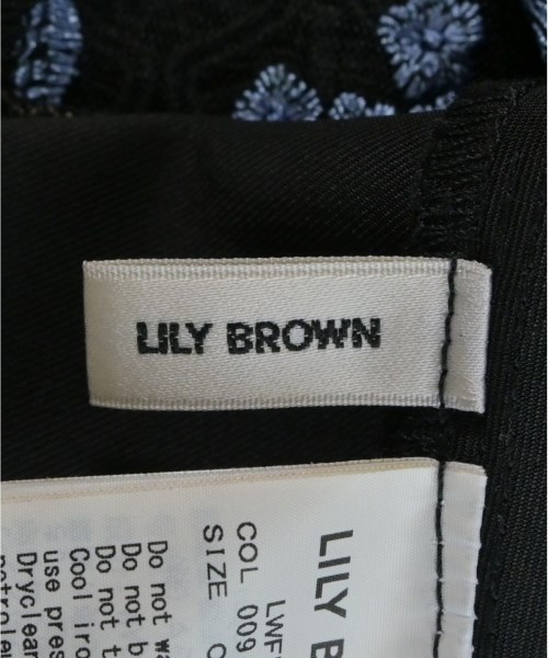 LILY BROWN（リリーブラウン）ブラウス 黒 サイズ:ONE レディース/2200713910025