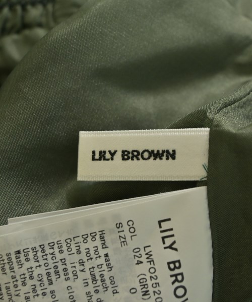 LILY BROWN（リリーブラウン）ワンピース 緑 サイズ:0(S位) レディース/2200715010044