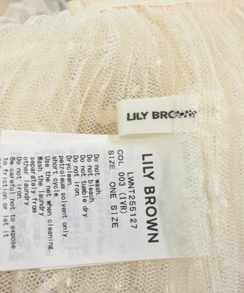 LILY BROWN（リリーブラウン）ブラウス ベージュ サイズ:ONE レディース/2200716219033