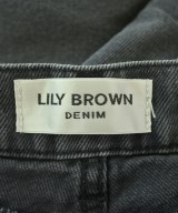 LILY BROWN（リリーブラウン）デニムパンツ 黒 サイズ:0(S位) レディース/2200716264026