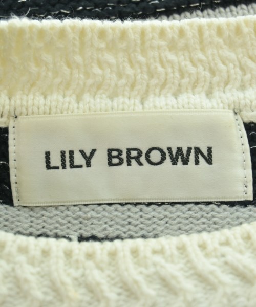 LILY BROWN（リリーブラウン）ニット・セーター 黒 サイズ:F レディース/2200718289027