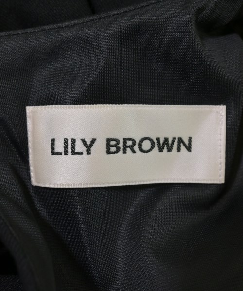 LILY BROWN（リリーブラウン）ワンピース 黒 サイズ:1(M位) レディース/2200713432091